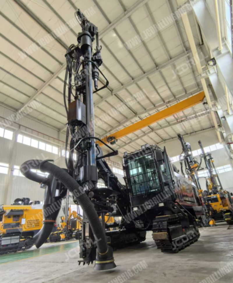 JCDRILL JC660A Integrated DTH Rock Blasting Drill Rig