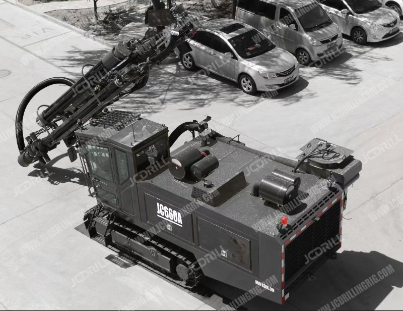 JCDRILL JC660A Integrated DTH Rock Blasting Drill Rig