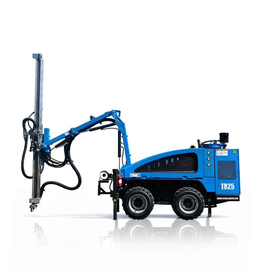 TR25 Compact Full Hydraulic Anchor Drilling Rig for Small Tunnel and Confined Space Construction