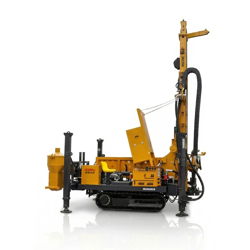 JRC200 Hydraulic DTH Reverse Circulation Drilling Rig for Geological Exploration