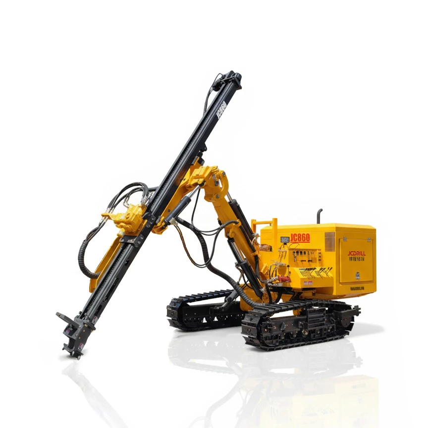 JC860 Crawler Multifunction Rock Blasting Drilling Rig