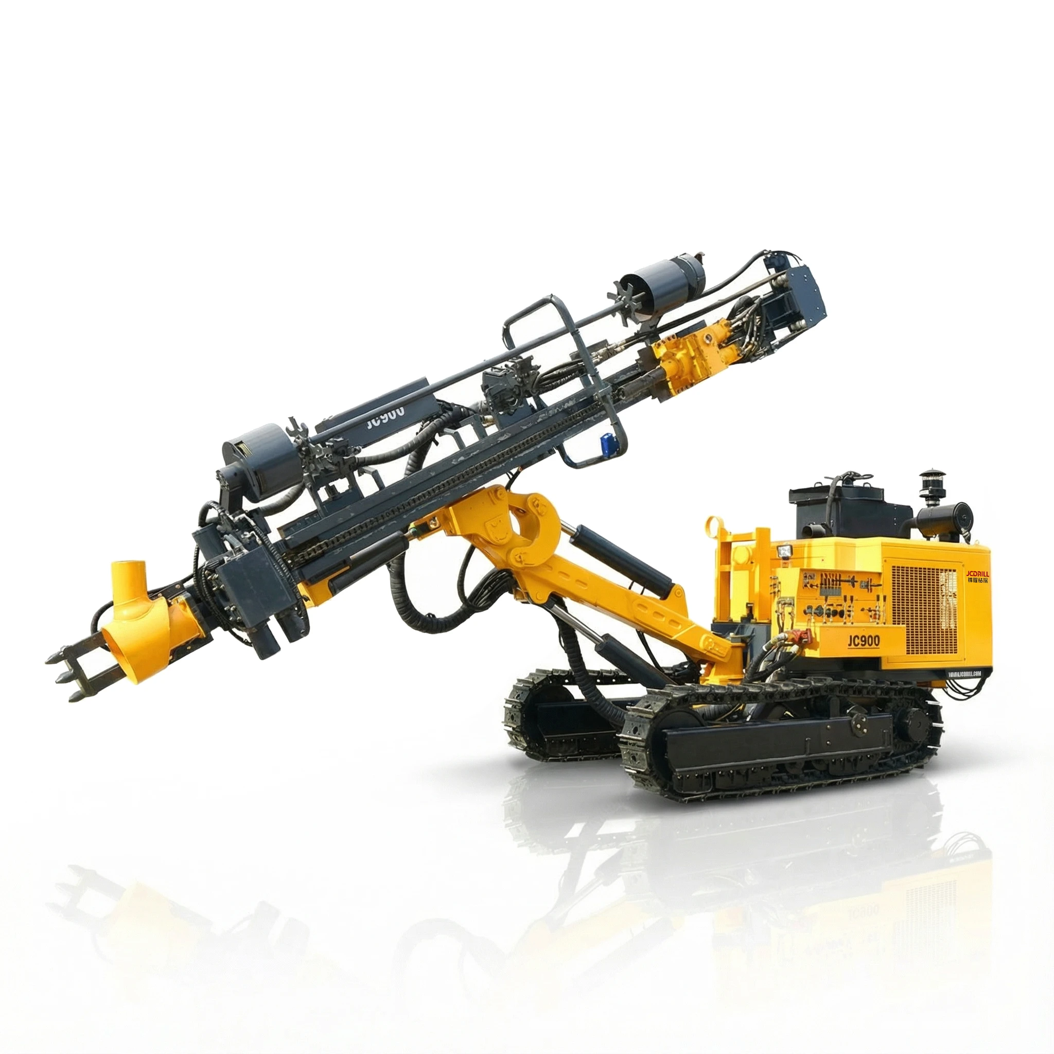JC900 Pneumatic Hydraulic DTH Rock Blasting Drilling Rig