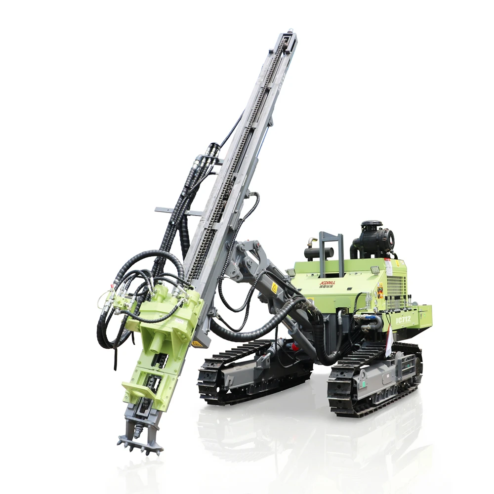 JC712 Fully Hydraulic DTH Drilling Rig for Mineral Versatile Use