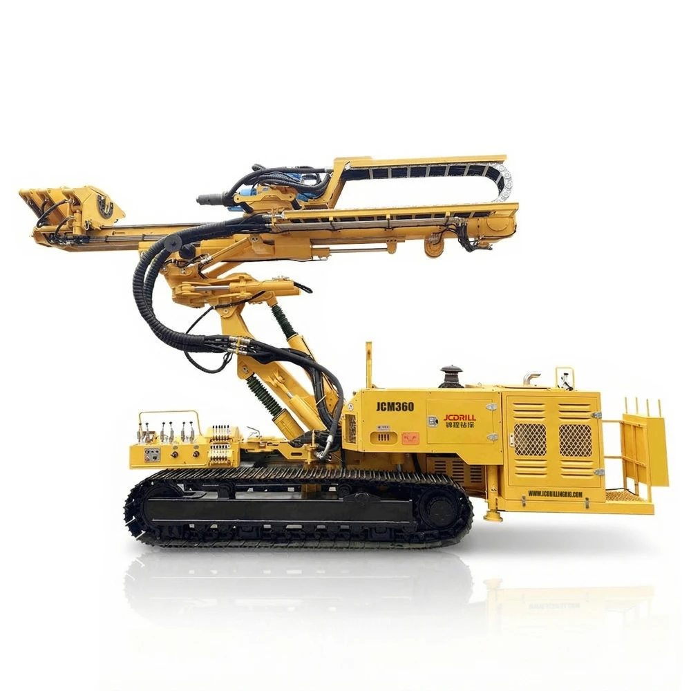 JCM360 Full Hydraulic Anchor Drilling Rig for Large Diameter Micro-Pile and Deep Borehole Drilling
