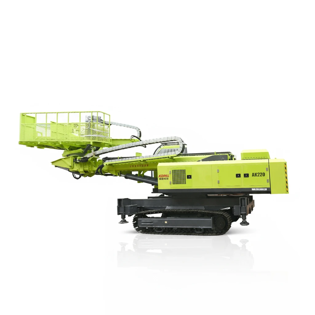 AK220 Crawler Anchoring and Slope Protection Drilling Rig for Engineering Construction