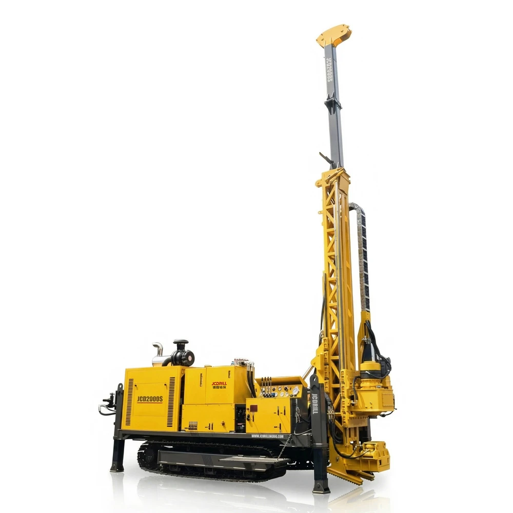 JCD2000S Crawler Diamond Core Drilling Rig for Deep Geological Exploration High-Torque Coring
