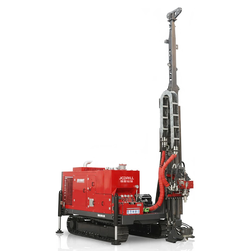 JCD1000T Crawler Hydraulic Diamond Core Drilling Rig for Deep Mineral Exploration