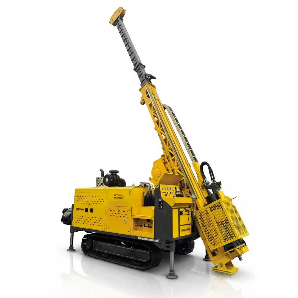 JCD2200S Crawler High-Torque Geological Diamond Core Drilling Rig for Deep Exploration