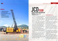 JCD1500 Full Hydraulic Diamond Core Drilling Rig for Exploration Catalog